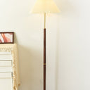 Axya Vintage Pleated Floor Lamp - LUUGAA