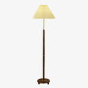Axya Vintage Pleated Floor Lamp - LUUGAA