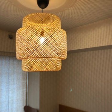 Bamboo Weaving Pendant Light - LUUGAA