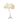 Beautiful Feather Brass Floor Lamp - LUUGAA