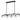 Black Iron Lantern Chandelier - LUUGAA