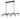 Black Iron Lantern Chandelier - LUUGAA