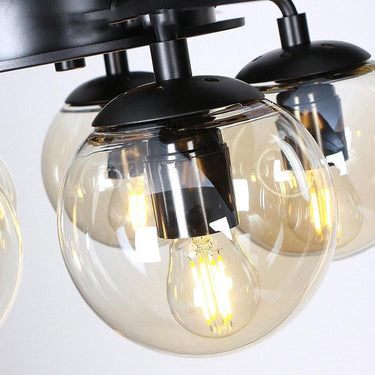 Black Vintage Ceiling Fan - LUUGAA