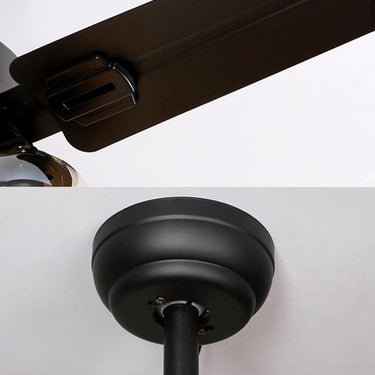 Black Vintage Ceiling Fan - LUUGAA