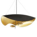 Black Wheel Pendant Light - LUUGAA