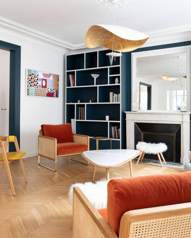 Black Wheel Pendant Light - LUUGAA