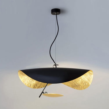 Black Wheel Pendant Light - LUUGAA