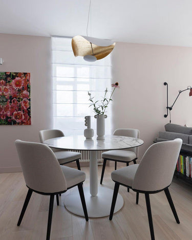 Black Wheel Pendant Light - LUUGAA
