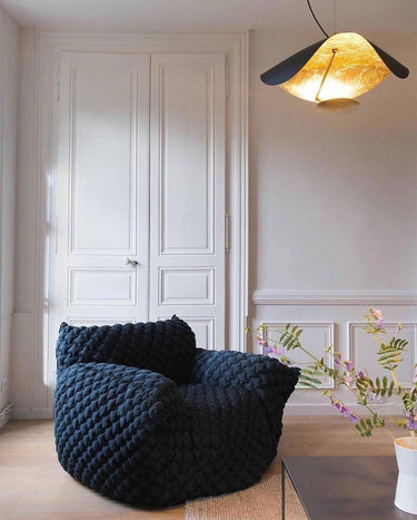 Black Wheel Pendant Light - LUUGAA