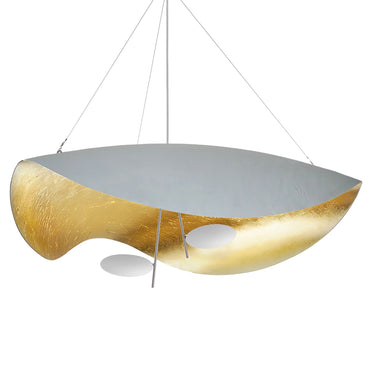 Black Wheel Pendant Light - LUUGAA