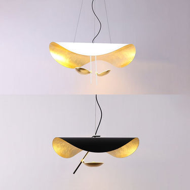 Black Wheel Pendant Light - LUUGAA