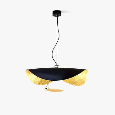 Black Wheel Pendant Light - LUUGAA