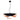 Black Wheel Pendant Light - LUUGAA