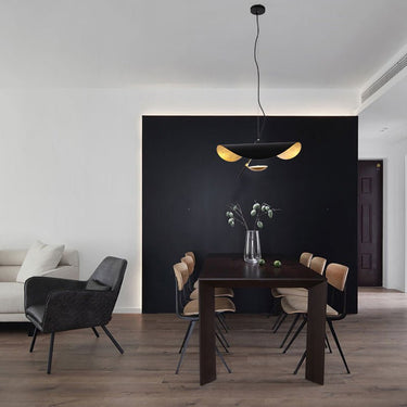 Black Wheel Pendant Light - LUUGAA