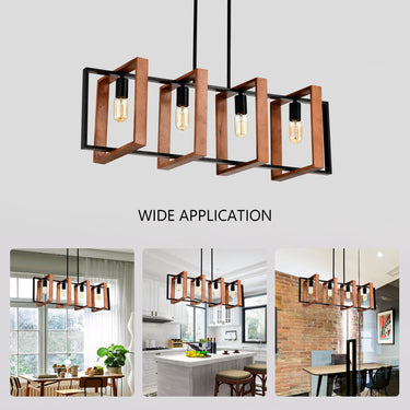 Blackwood Beam Chandelier - LUUGAA