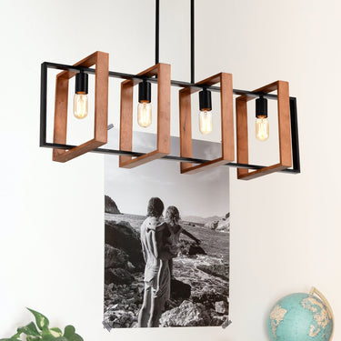 Blackwood Beam Chandelier - LUUGAA