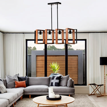 Blackwood Beam Chandelier - LUUGAA