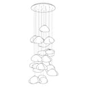 Blown Glass Pendant Light - LUUGAA