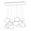 Blown Glass Pendant Light - LUUGAA