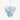 Blue Murano Iridescent Disc Chandelier - LUUGAA