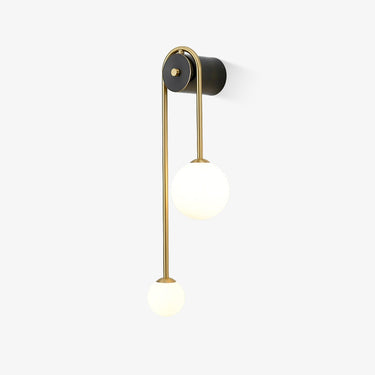 Brass Arc Wall Light - LUUGAA
