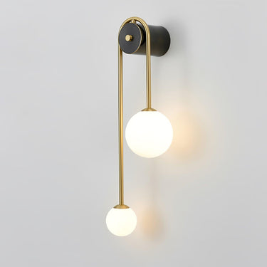 Brass Arc Wall Light - LUUGAA