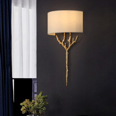 Brass Branch Wall Lamp - LUUGAA