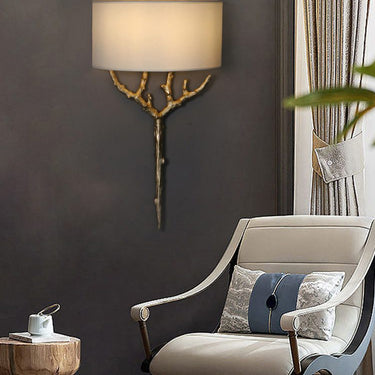 Brass Branch Wall Lamp - LUUGAA