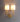 Brass Deer Head Wall Light - LUUGAA