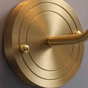Brass Deer Head Wall Light - LUUGAA