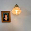 Brass Rose Wall Light - LUUGAA
