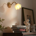 Brass Rose Wall Light - LUUGAA