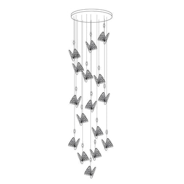 Butterfly Pendant Light - LUUGAA