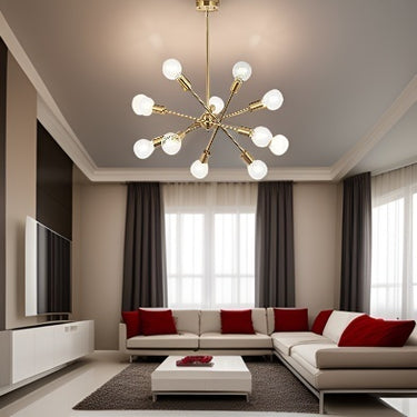 Stellar Burst Chandelier