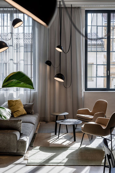 Canvas Suspenders Pendant Light - LUUGAA