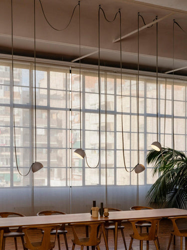 Canvas Suspenders Pendant Light - LUUGAA