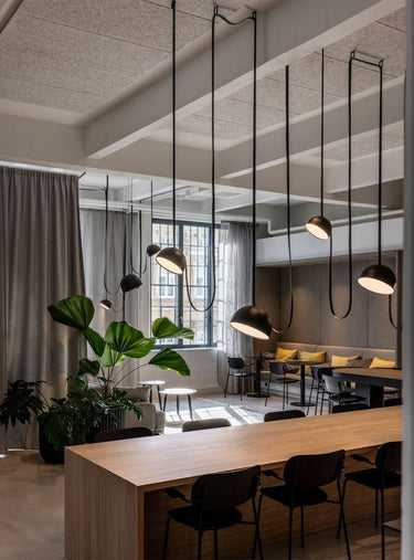 Canvas Suspenders Pendant Light - LUUGAA