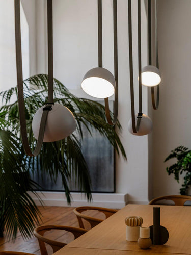 Canvas Suspenders Pendant Light - LUUGAA