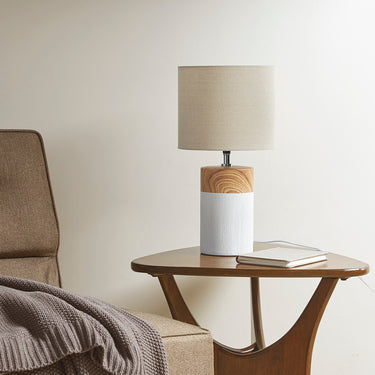 Kessa Textured Ceramic Table Lamp