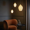Ceramic Ribbed Pendant light - LUUGAA