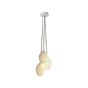 Ceramic Ribbed Pendant light - LUUGAA