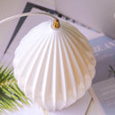 Ceramic Ribbed Pendant light - LUUGAA