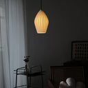 Ceramic Ribbed Pendant light - LUUGAA