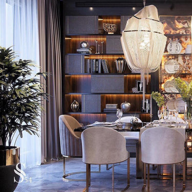 Chains Shimmering Pendant Light - LUUGAA