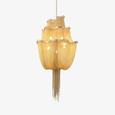 Chains Shimmering Pendant Light - LUUGAA