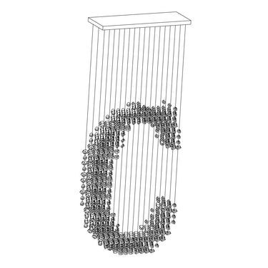 Charcoal Chandelier - LUUGAA