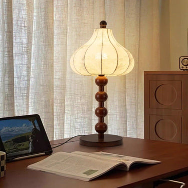 Chestnut table lamp - LUUGAA