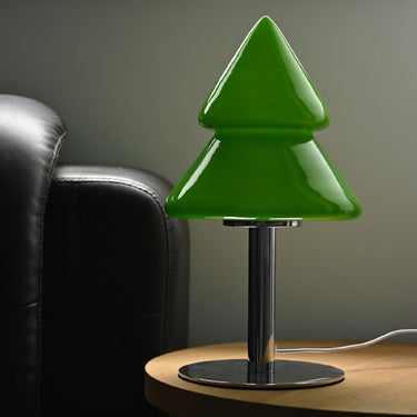 Christmas Tree Glass Table Lamp - LUUGAA