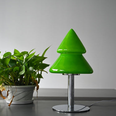 Christmas Tree Glass Table Lamp - LUUGAA