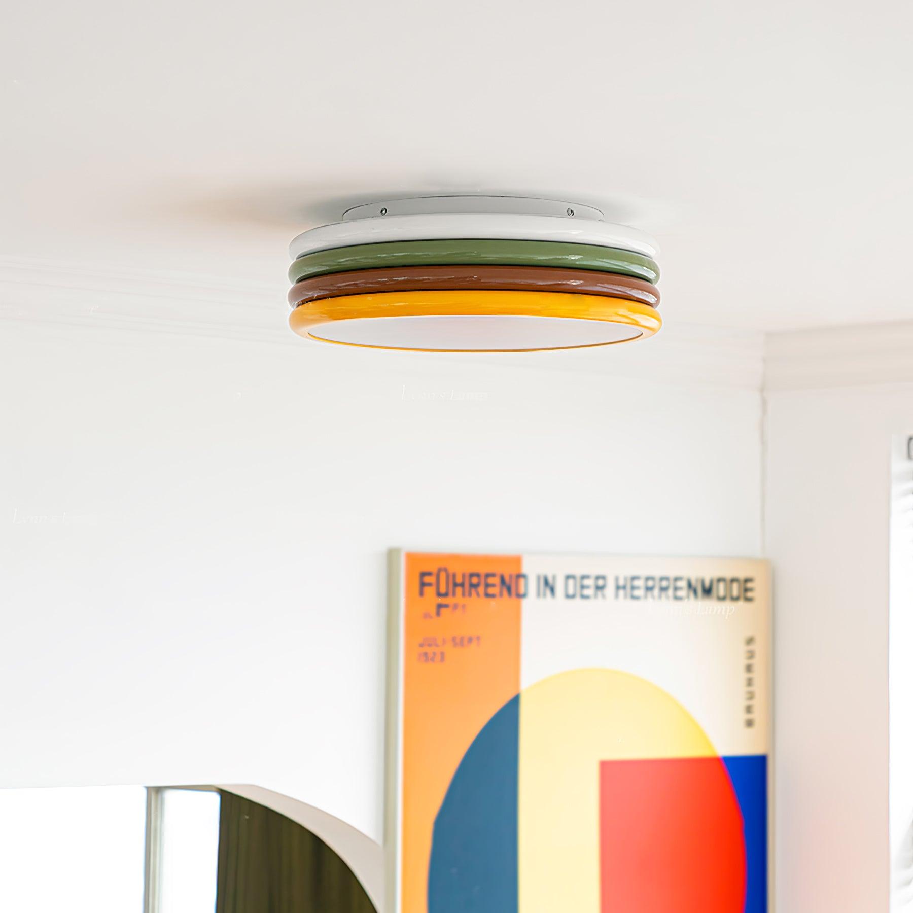 LUUGAA colorful ceiling lamp, modern design, vibrant and colorful ...